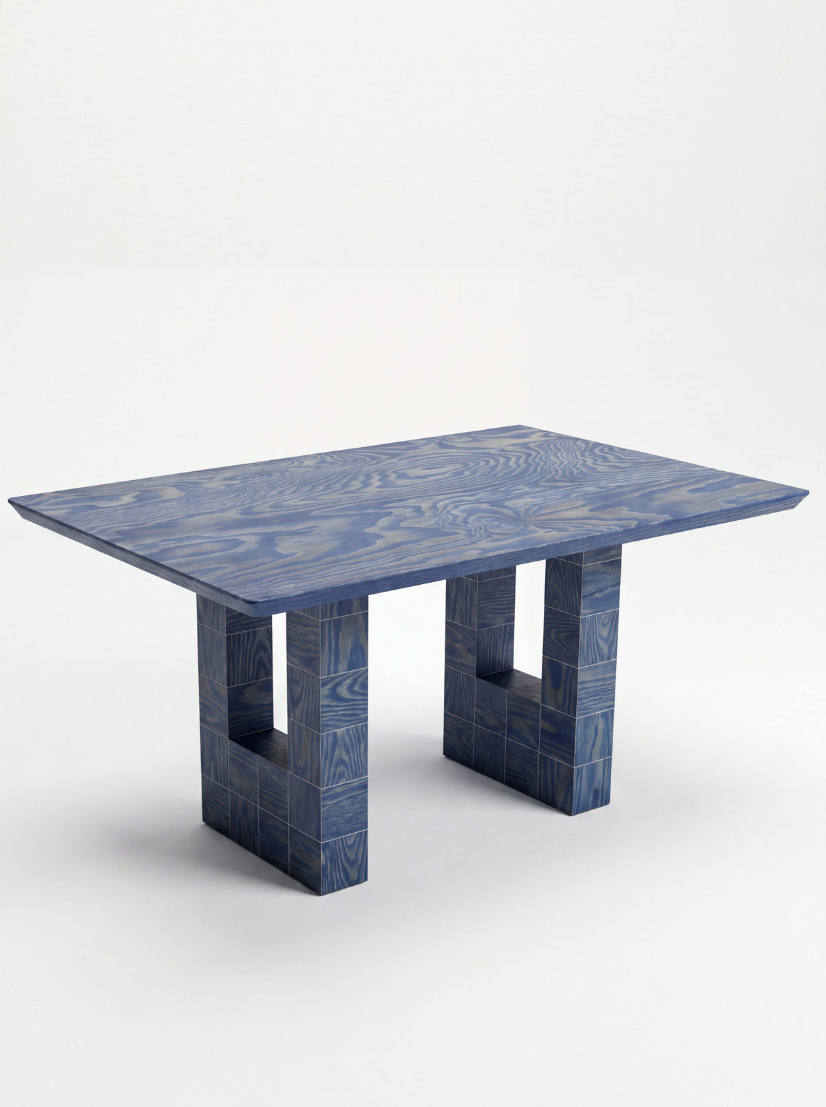 Tetra Modern Rectangular Dining Table | Grid Design