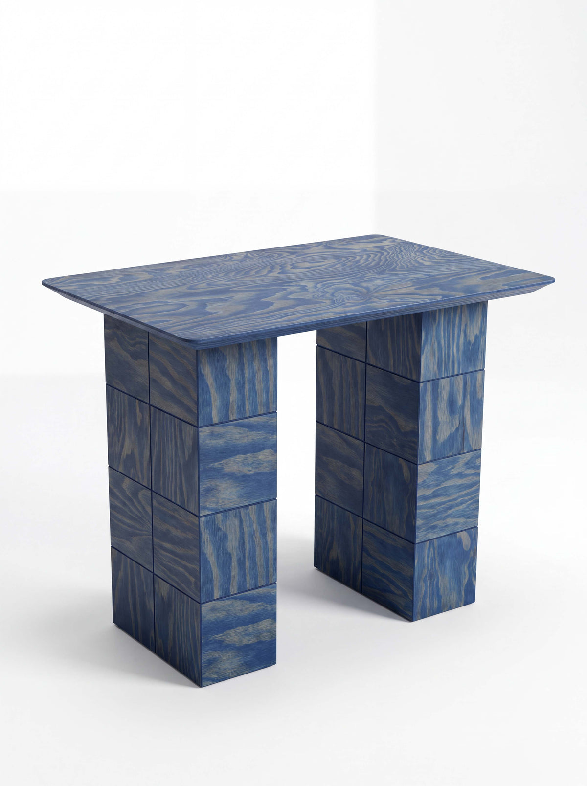 Tetra Modern Nightstand for Bedroom | Grid Design