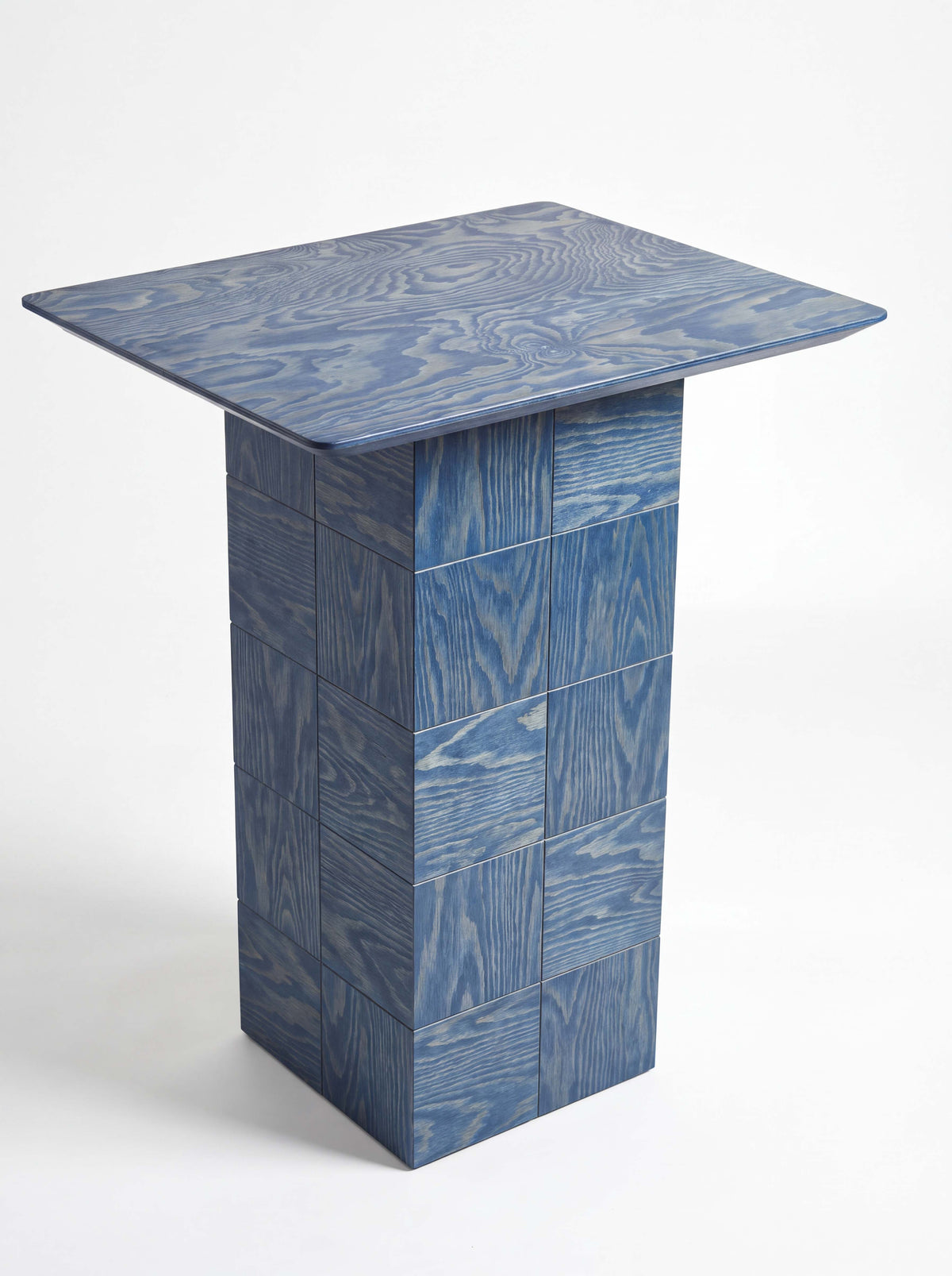 Tetra Modern End Table for Living Room | Grid Design