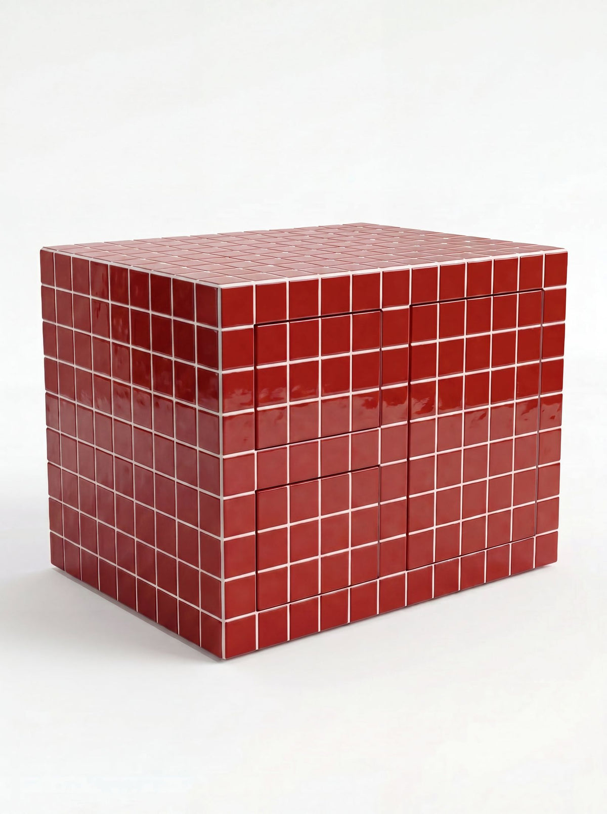 Retro Kitchen Island | Grid Design