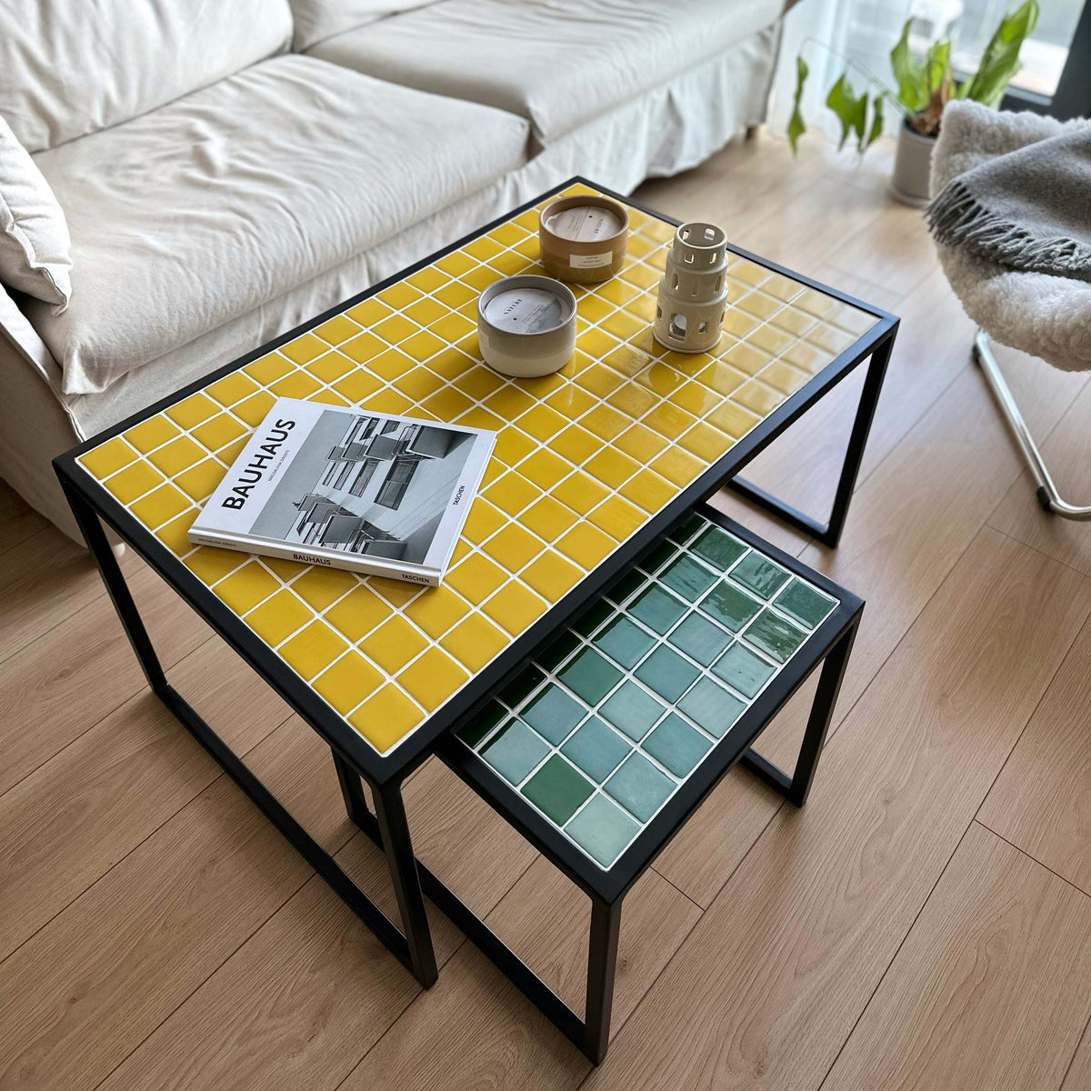 Mid-Twin 2-Piece Coffee Table