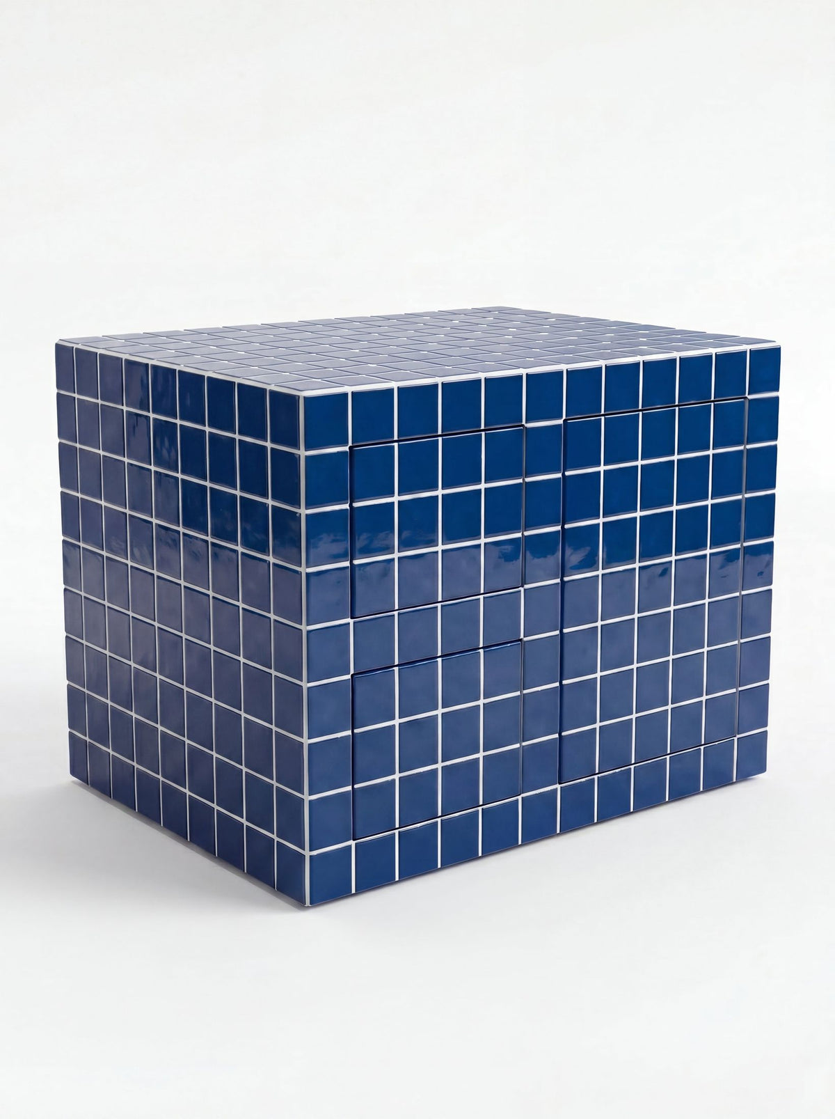 Retro Kitchen Island | Grid Design