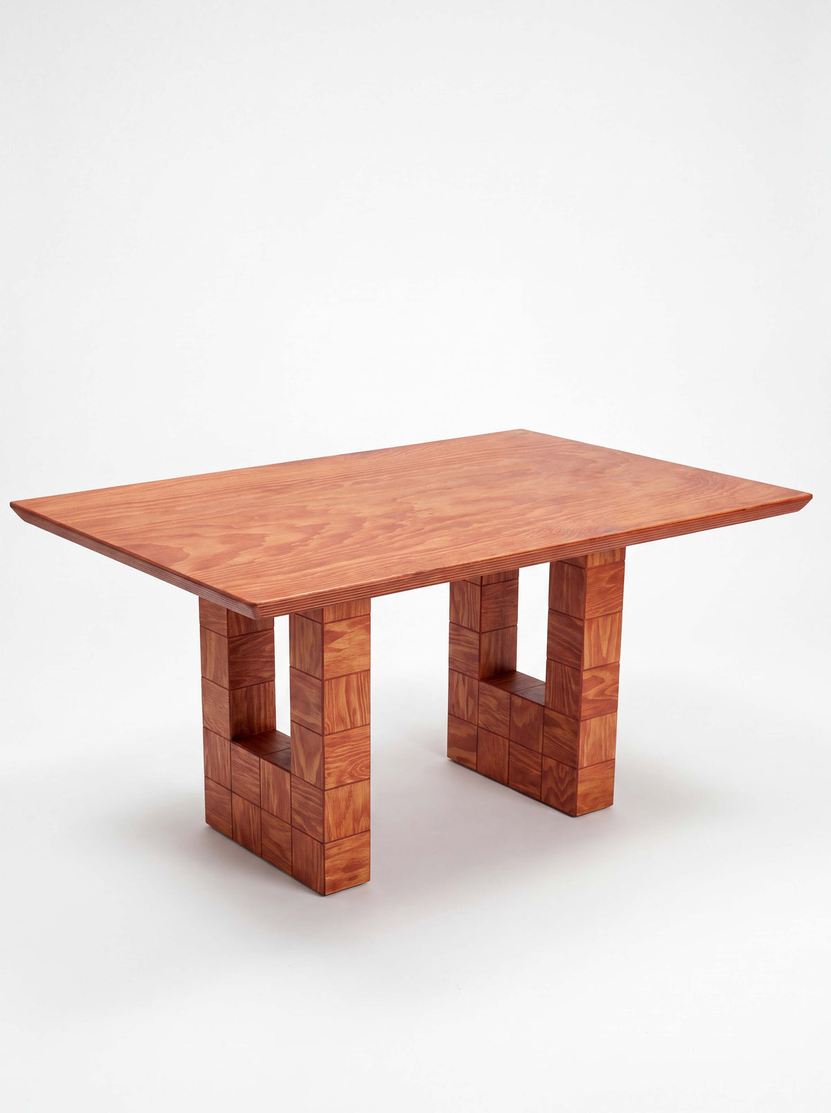 Tetra Modern Rectangular Dining Table | Grid Design