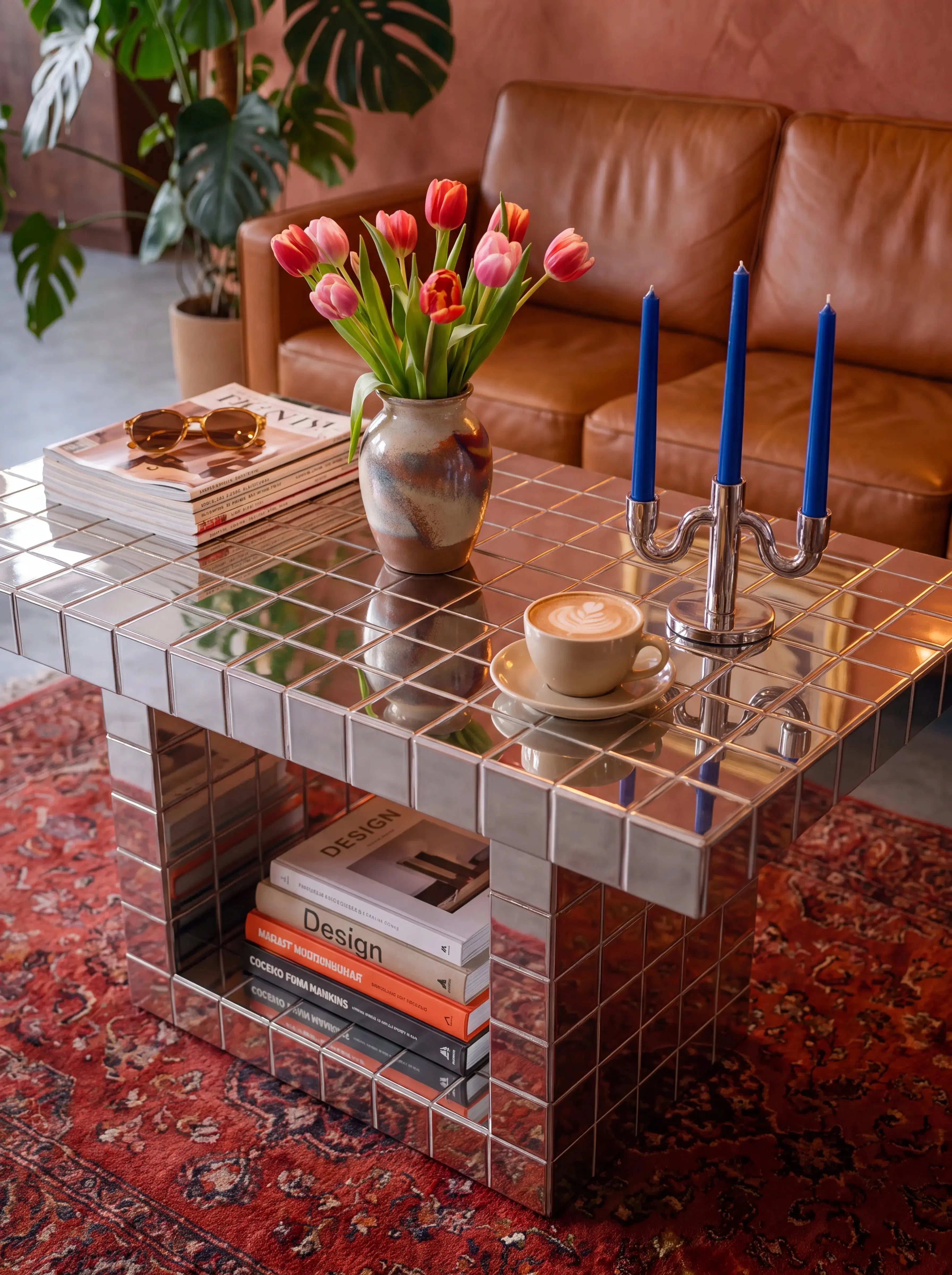 Specula Coffee Table with Shelf