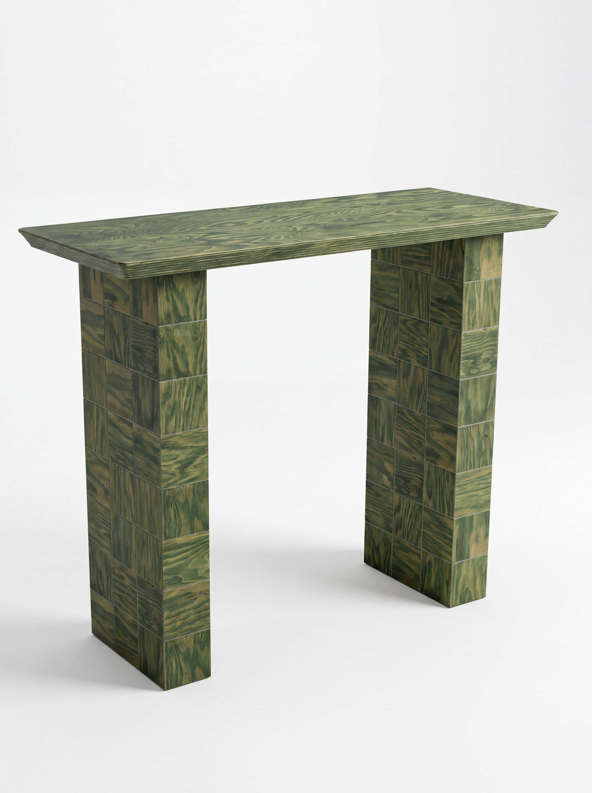 Tetra Handcrafted Bar Table | Grid Design