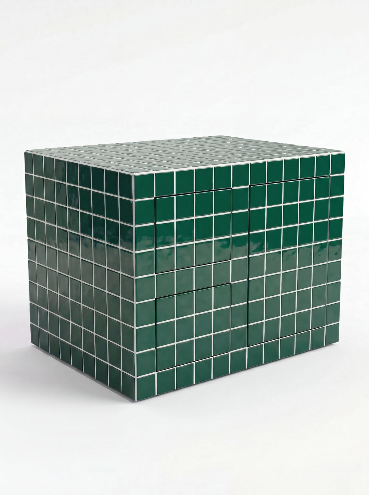 Retro Kitchen Island | Grid Design