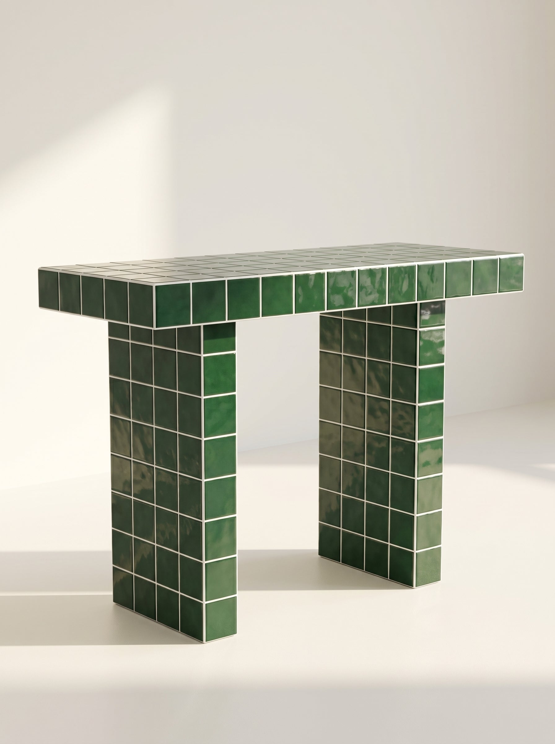 Tiled Dining Table, Retro