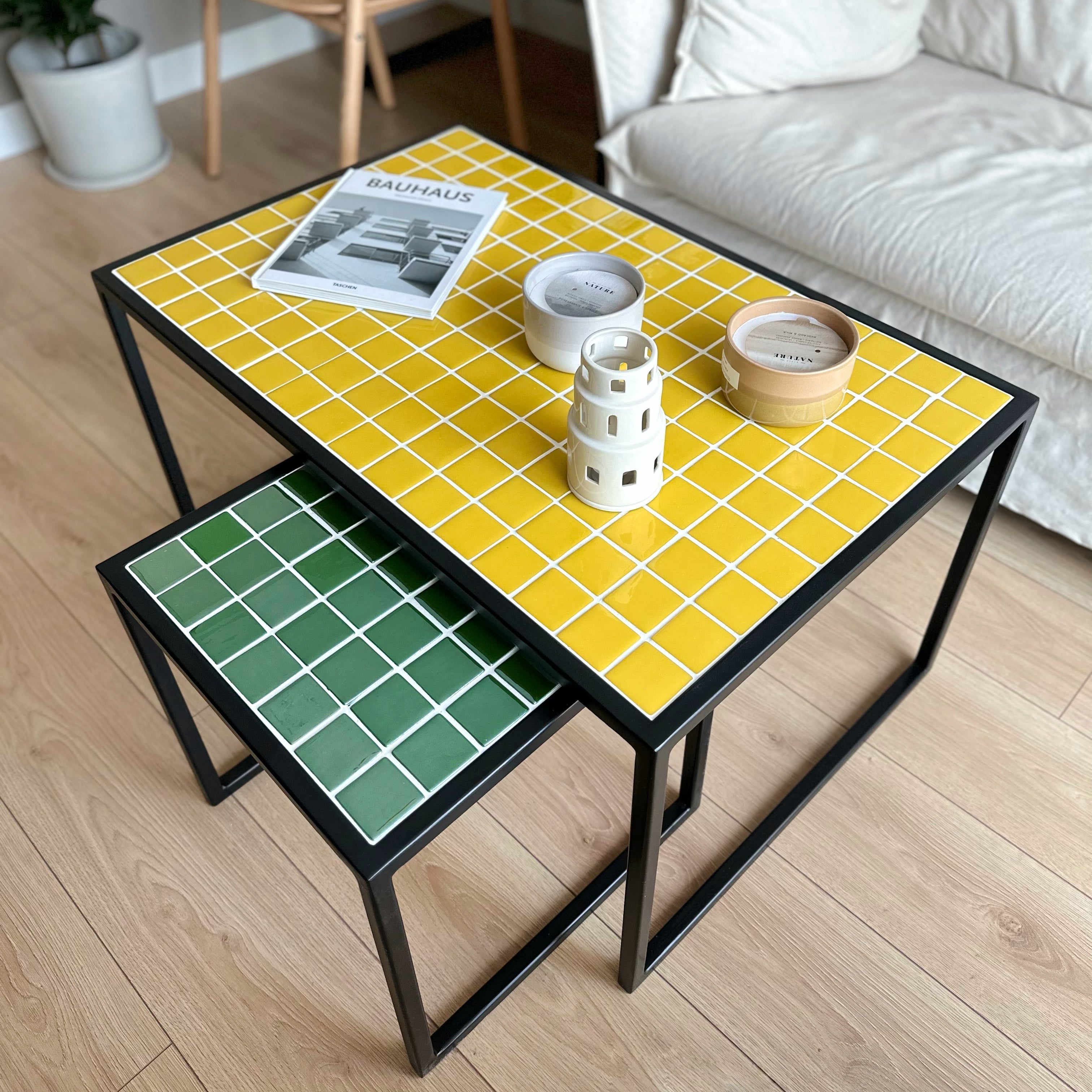 Mid-Twin 2-Piece Coffee Table